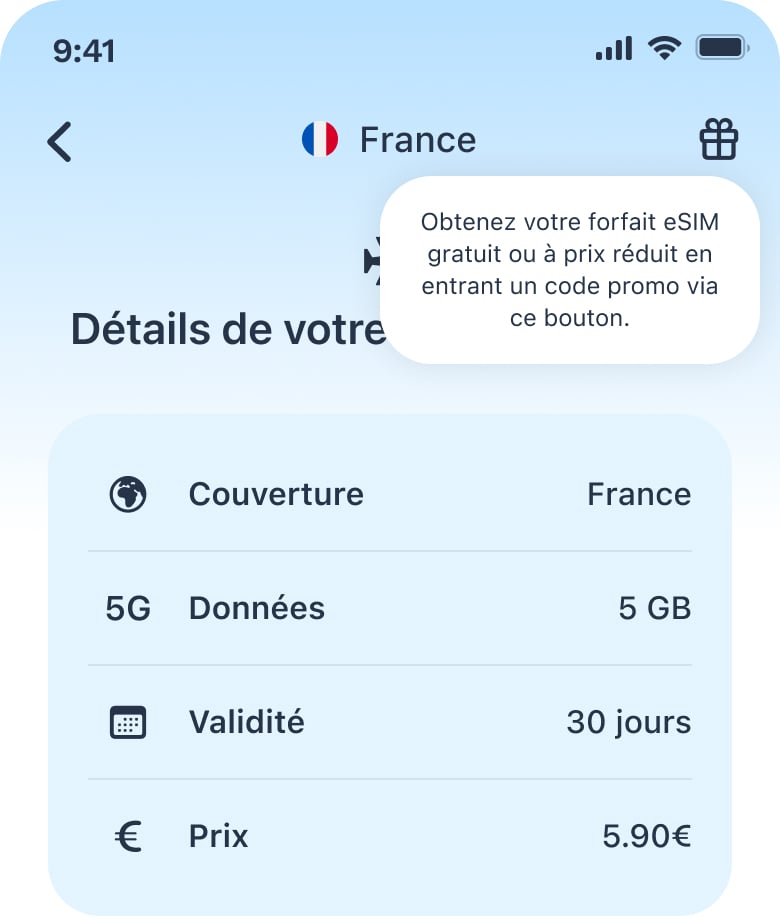 Comment utiliser son code promo