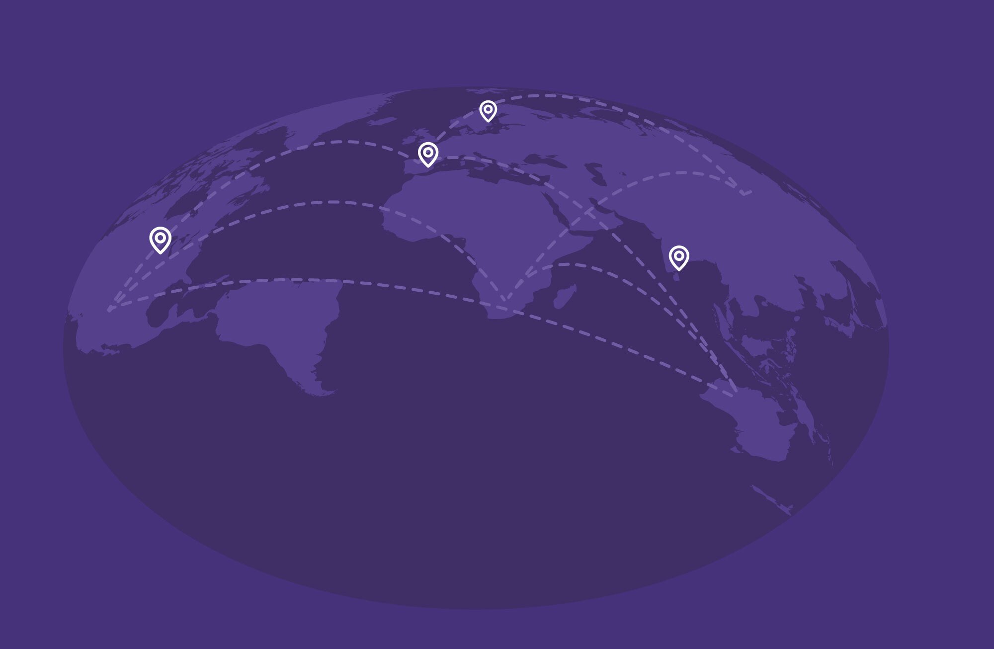 Déstinations dans le monde